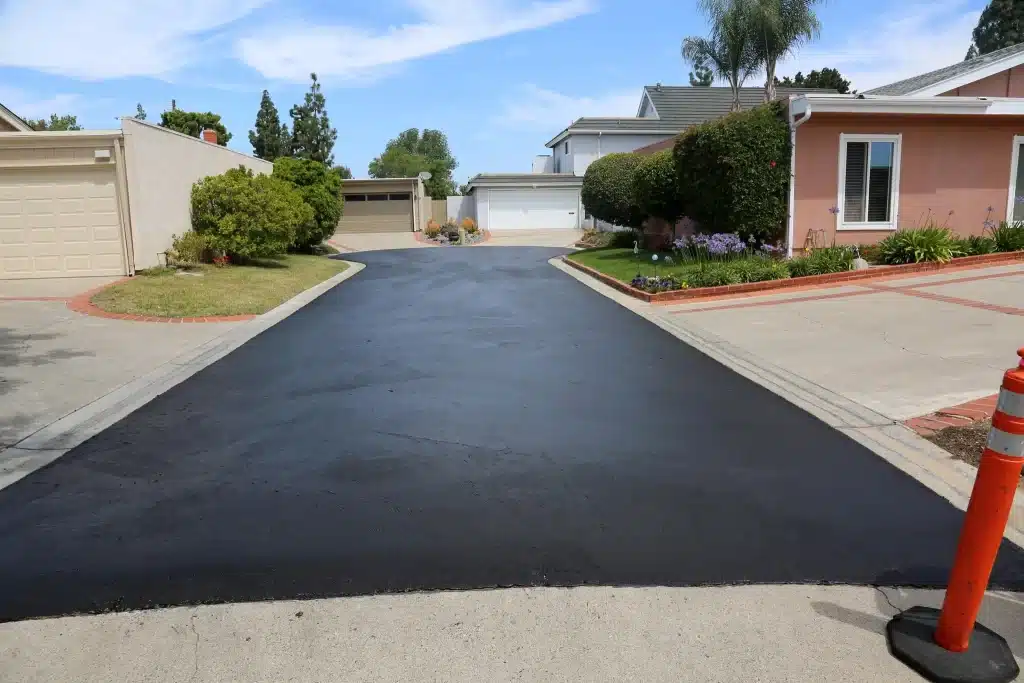 sealcoating-driveway residential maintenance and repairs